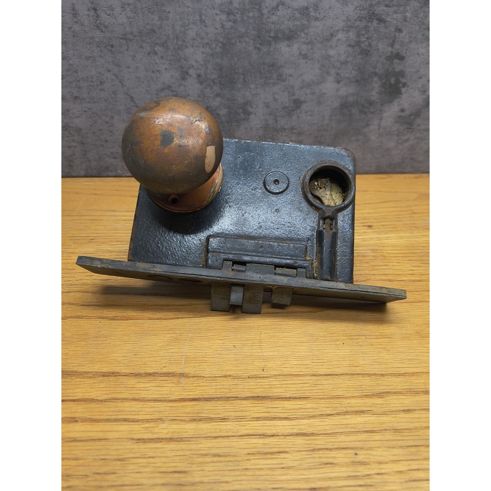 Vintage Brass Door Knob Set With Sargent‎ & Co. Latch No Key